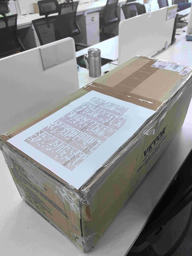 VEVOR Wood Room Divider, 6 Panel Wood Folding Privacy Screen, 66.9 Inches Tall Indoor Louvered Partition Divider, Portable Decoration Screen, for Room Separation, Home, Office, Restaurant & Bedroom