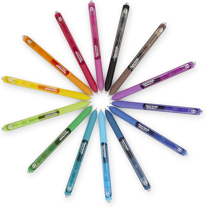 Paper Mate InkJoy Pens Gel Pens Medium Point (0.7mm) Assorted 20 Count (Pack of 12)