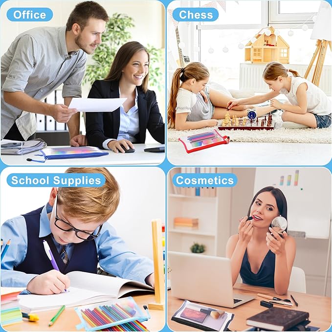 Fainne 120 Pack Mesh Pencil Pouch Mesh Zipper Pouch 9" x 4.7" Pencil Case Bulk Multipurpose Cosmetics Toiletry Small Bag for Office Travel(Bright Colors)