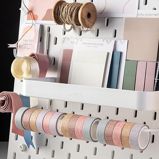 DIVERSEBEE Pastel Washi Tape Set, 5 Rolls Decorative Scrapbook Tape, Cute Craft Tape, Scrapbooking Bullet Journal Supplies, Bible Journaling, Planner Accessories, Gift Wrap Tape (Forest)