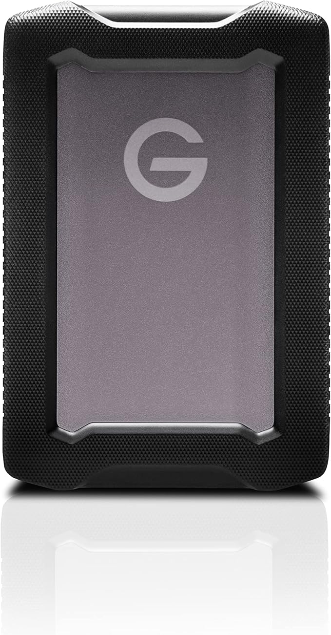 SanDisk Professional 4TB G-DRIVE ArmorATD - Rugged, Durable Portable External Hard Drive HDD, USB-C, USB 3.2 Gen 1 - SDPH81G-004T-GBAND