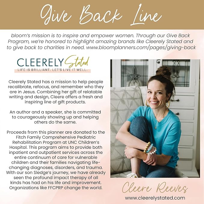 bloom daily planners 8.5" x 11" Academic Planner 2025-2026 (July 2025 - July 2026) - Weekly & Monthly Dated Agenda Organizer with Stickers & Tabs - Cleerely Stated