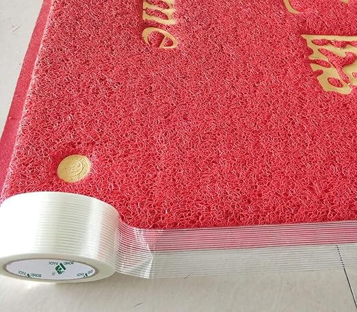 BOMEI PACK Fiber Reinforced Packing Tape, 30Rolls Mono Filament Tape 2 inch x 35yds x 5.5Mil, for Packing and Strapping