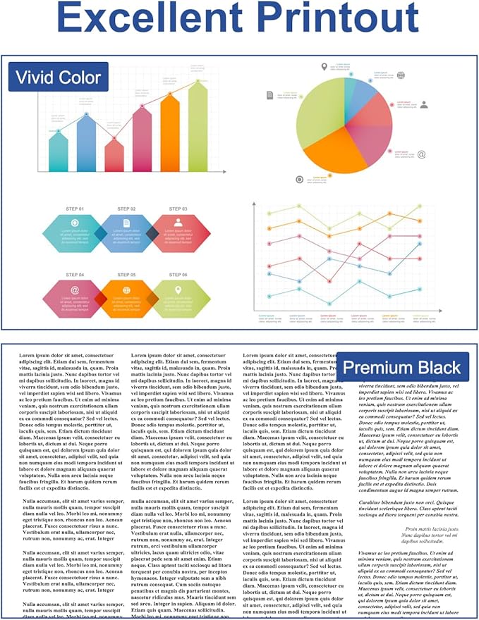 5-Pack LC406XL High Yield Ink Cartridges Compatible for Brother MFC-J4335DW MFC-J5855DW MFC-J6555DW MFC-J4535DW MFC-J6955DW MFC-J4345DW MFC-J5955DW Printer, Black Cyan Magenta Yellow