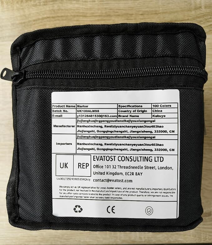 Duet Point Blender Markers for Kids and Adults: Professional Permanent Dual Tips Art Sketching Markers, 100 Colors