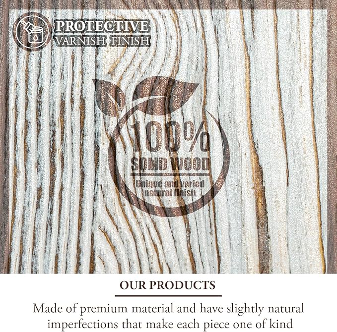 MyGift Shabby Whitewashed Solid Wood and Industrial Matte Black Metal Wire Sticky Note Cube Holder, Office Desktop Self Adhesive Memo Pad Storage Dispenser