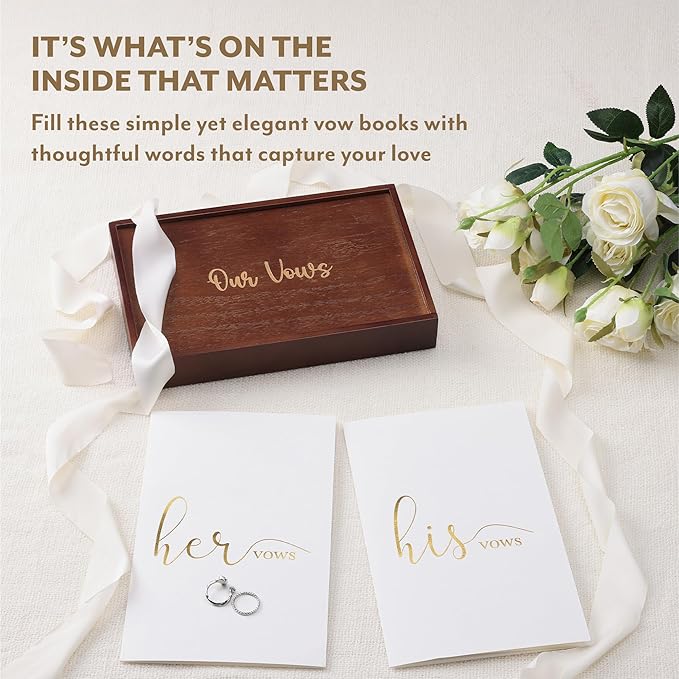 Your Perfect Day - Wedding Planner- His and Hers Wedding Journal for Weddings or Vow Renewal Ceremonies - Includes Keepsake Box