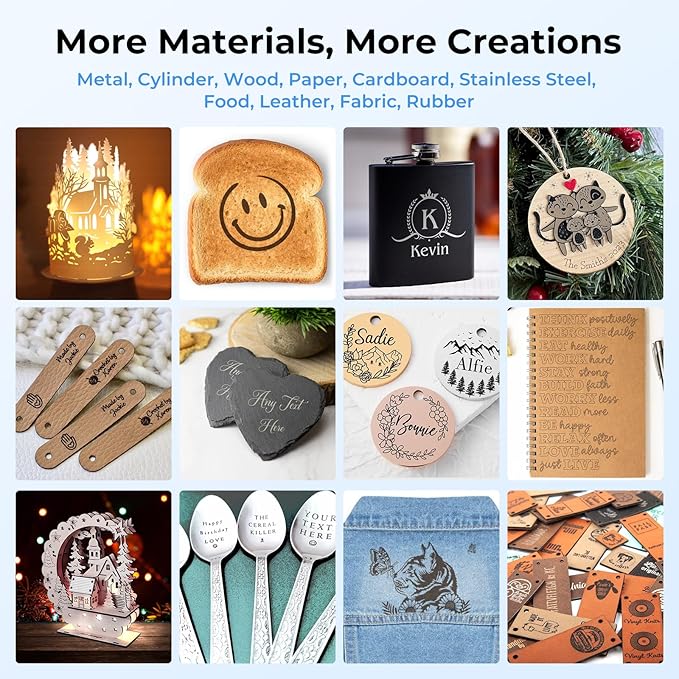 CREALITY FALCON 7500mW Laser Engraver, Laser Engraver and Cutter Machine for Beginners, Wood, Metal, DIY, Active Stop, Compresed Spot 0.06mm, 15.7"*16.3" Workspace