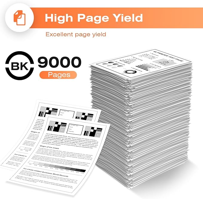 26X CF226X Toner Cartridge Compatible with HP 26X CF226X Cartridge for M402n M402dn M402d M402dw MFP M426fdw M406dw M426fdn Printer Toner