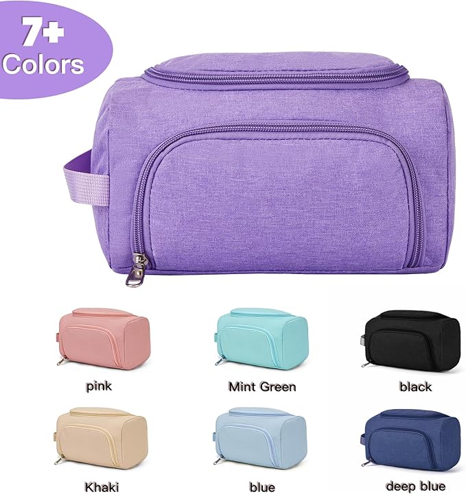 Large Pencil Pouch,Pencil Case Aesthetic,Zipper Pencil Box For Girls Back To School Supplies Emergency Bag Makeup Bag (Purple)