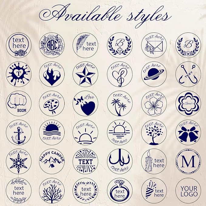 Custom Loyalty Business & Food Stamp - Personalized Self Inking Stamp, Small Round Rubber