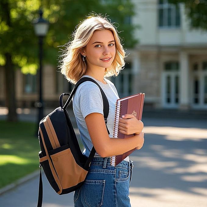 2026 Planner, Weekly and Monthly Calendar Planner Book,Dec 2025 - Dec 2026, Leather Hardcover Spiral Planner with Monthly Tabs, Notes Pages, Perfect for Women & Men, A4 (9.6" x 11.2") - Pink