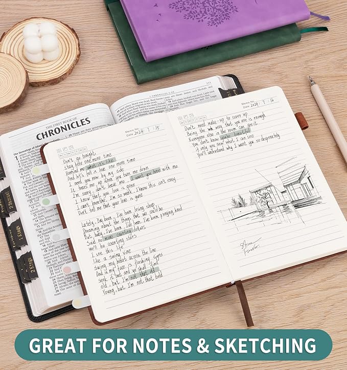 Lined Journal Notebook for Women Men, B5 Hardcover Leather Journals for Writing, 200 Pages Thick Paper, Daily Journal Notebook for Work, School, Note Taking, Business, Travel, College Ruled