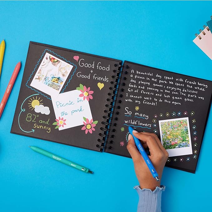 Paper Mate InkJoy Gel Pens Ultimate Pack,Retractable,Featuring Classic, Bright!, and Metallic Inks, Assorted, 30 Count - Perfect for Writing, Doodling, Bullet Journaling, Glitter, Sparkle, Writing Fun