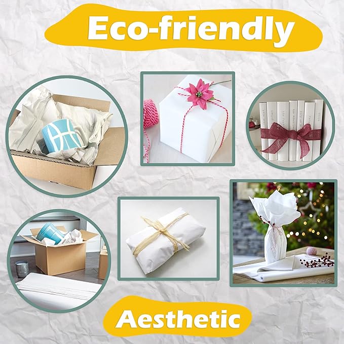 Newsprint Packing Paper Sheets for Moving - 160 Newsprint Paper Sheets for Packing Supplies -5lb - 17" x 27" Moving Supplies Packing Paper for Dishes and Glasses - Made in USA