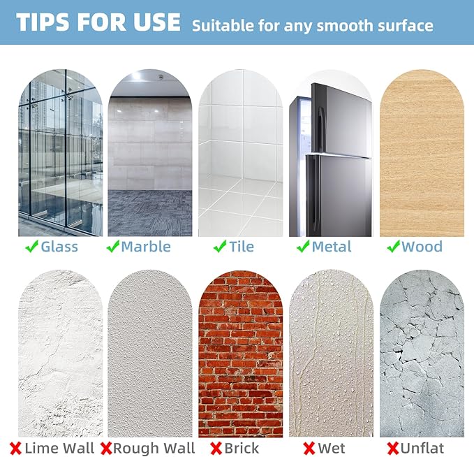 Magnetic Sign Holder 8.5 x 11-5Pcs Durable PVC Magnetic Frames for Refrigerator Reusable Adhesive Frames for Walls Door Window Double Sided Display Magnetic Picture Frame Document Holder