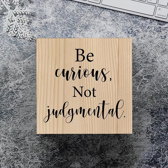 Inspirational TV Show Merchandise Wooden Box Sign Decorative Soccer Coach Gifts Office Desk Decor for Tabletop Bookshelf Tiered Tray Home Farmhouse Bedroom Library Rustic Square Wall Decor Wood Color