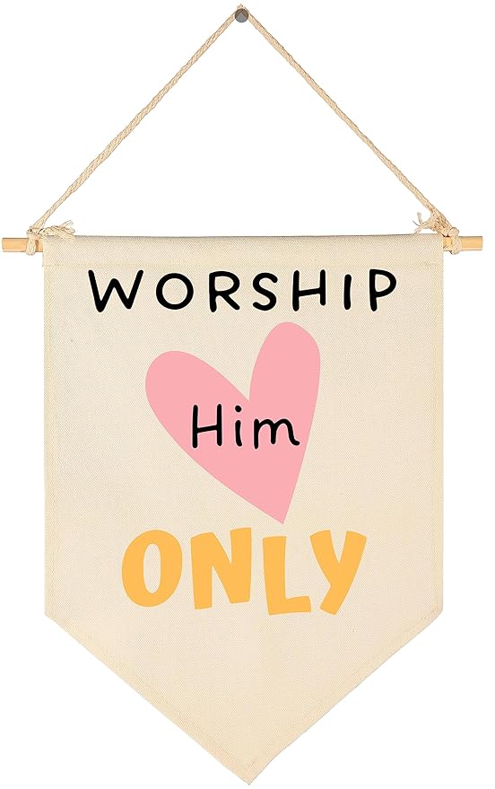 The 10 Commandments Sign-God's Rules-Bible Verse Decor-Flag Gifts for Boys Girls Kids-Banner Wall Sign Gift for Sunday teach Room,Classroom,Nursery,Baby Room,Reading house,Playroom Bedroom,Front Door