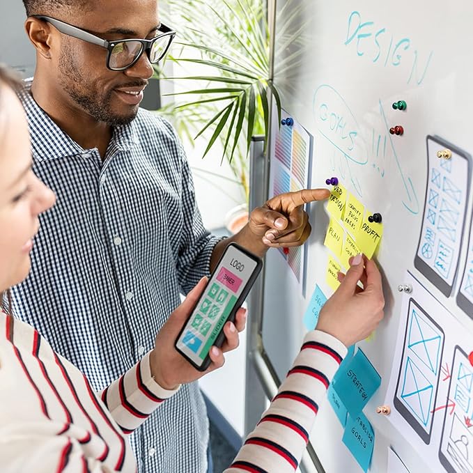 Strong Magnets for Fridge, Mini Whiteboard Magnets, Red Metal Magnetic Push Pins, 120 Pack Magnetic Clips Heavy Duty for Kitchen Accessories, Office Accessories, Locker, Desk