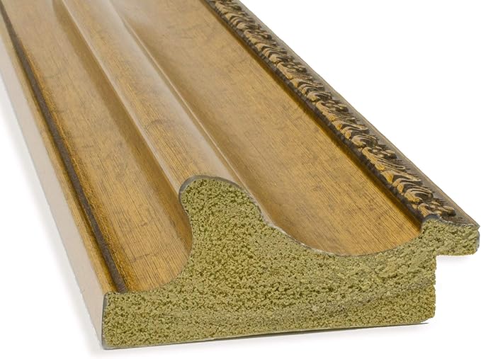 Amanti Art Natural Cork Board for Wall, 18x36 Vision Board with Gold Frame, Medium Corkboard Office Decor for Home Organization, Traditional Corkboard Pinboard to display items for home organization