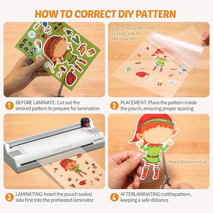 Thermal Laminating Pouches 9"x11.5" Inches, Holds 8.5 x 11 Inch Sheets,5mil 100Pack Hot Laminate Films, Clear Laminator Papers, Letter Size Lamination Sheets (5MIL 100PK)