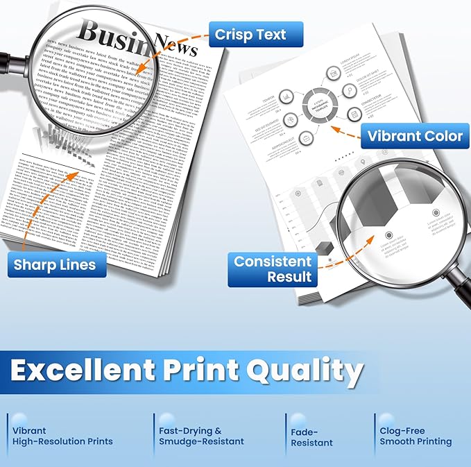 26A Black Toner Cartridge CF226A Compatible for HP 26A 26X Black Toner Cartridge Replacement HP26A Works with Laser Jet pro M402n M426fdw M402dn M402dw M402m Pro MFP M427dw M426dw M426fdn, 2 Pack