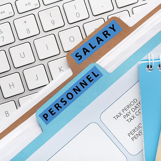 Label KINGDOM 24mm Blue Label Tape Replacement for Brother TZe-551 TZe551 1 Inch Black on Blue TZe Tape 24mm 0.94 Laminated Compatible with Brother P Touch PTD600 PTD610AD PTP700 PT2730, 3-Pack