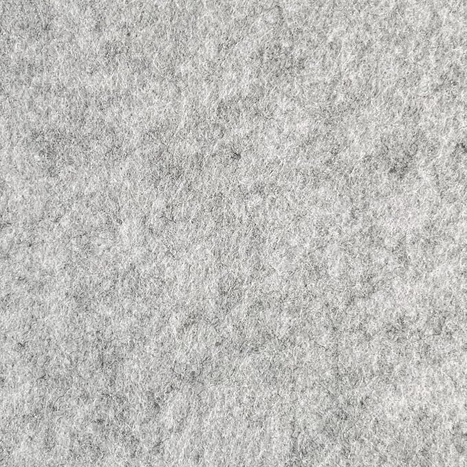 aufodara Felt Fabric 11.8 x 98.4 inch Craft Felt Fabric Roll, Felt 3mm Thick for Felt Table Mats DIY Arts & Crafts Patchwork Sewing Decorations (Light Grey)