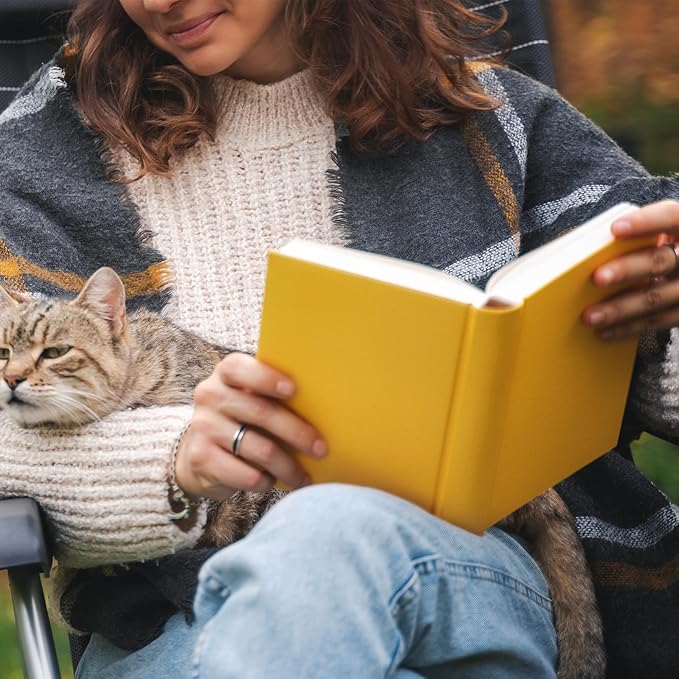 PATIKIL Book Binding Cloth, 51 x 11 Inches Book Cloth for Binding Repairing Fabric Surface Paper Backed Bookbinding Supplies, Dark Blue