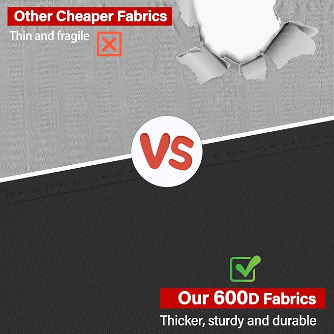 Hanging Gift Wrapping Paper Storage, 40"X17" Black Double-Sided Christmas Wrapper Bag Container, Oxford Craft Roll Organizer, Present Wrap Holder for Bedroom Closet, Door, Cabinet