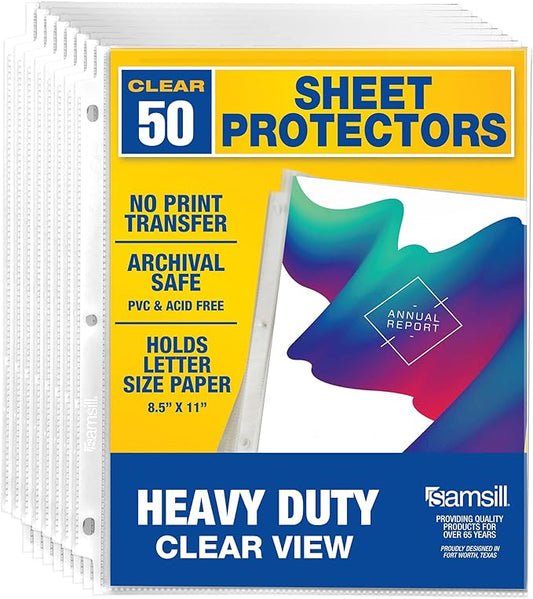 Heavy Duty Sheet Protectors