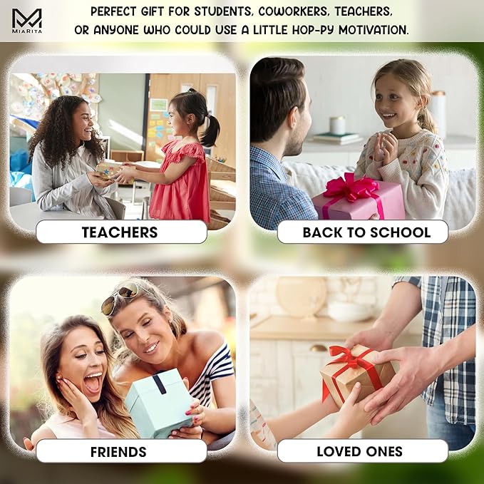 Positive Frog Jar – Thank You Gifts for Women, Men, Coworkers – Emotional Support Jar with 60 Notes – Appreciation Gifts for Teacher, Employee, Frog Gifts for Women, Back to School Gifts for Teacher