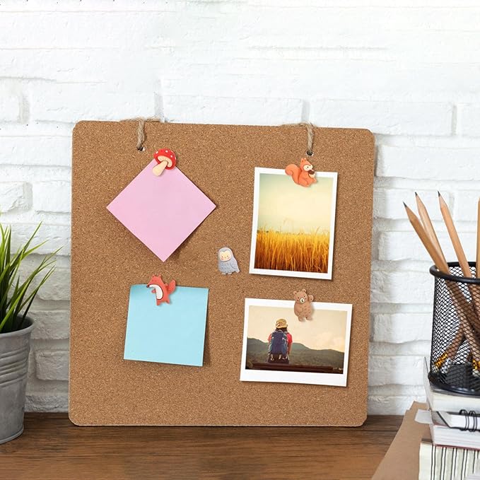 Thumb Tacks 30Pcs Push Pins for Cork Board Bulletin Board(Multiple Animals)