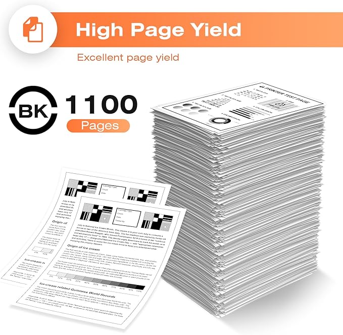 134A Toner Cartridges with Chip Replacement for HP 134A Black Toner Cartridge W1340A Toner 134X Toner Work with Laserjet 209dw MFP M234dw M234sdw Printer