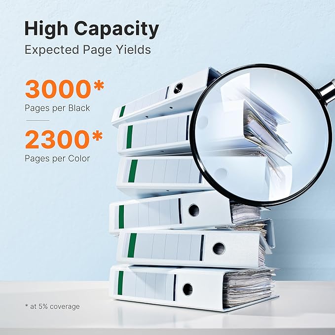 E-Z Ink Compatible TN229XL Toner Cartridges Replacement for Brother TN229XL TN-229XL TN229 XL to use with MFC-L3720CDW MFC-L3780CDW HL-L3220CDW HL-L3280CDW HL-L3300CDW Printer (TN229XLBK/C/M/Y-4 Pack)