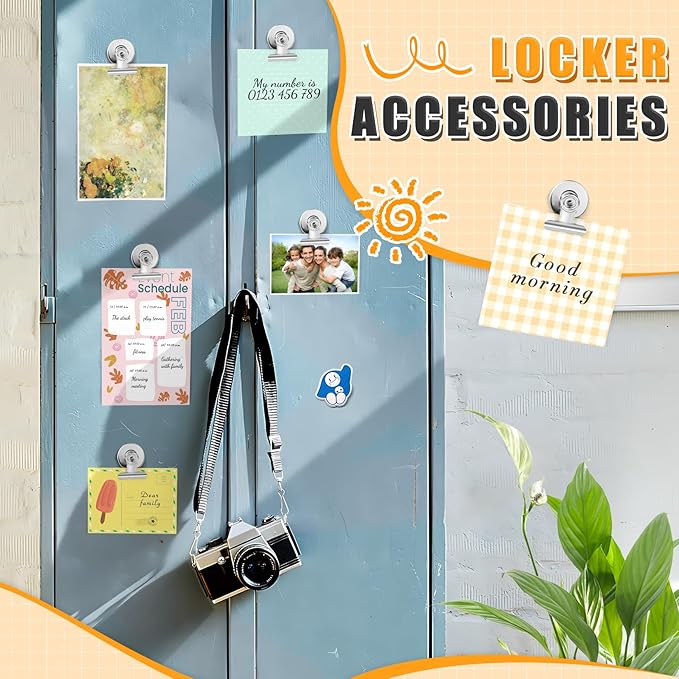 Grtard 500pack Magnetic Clips Heavy Duty, Magnet Clips for Fridge, Refrigerator Magnets, Scratch Free Magnets with Clip, Strong Magnetic Clip for Whiteboard, Refrigerator, Locker, Classroom