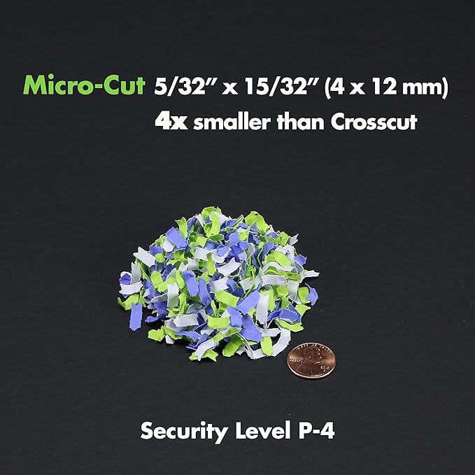 Aurora Heavy Duty High Security 16-Sheet Micro-Cut Shredder/Anti-Jam/60 Min Run Time/ 7-Gallon Pullout Basket and Casters, AU1680MA