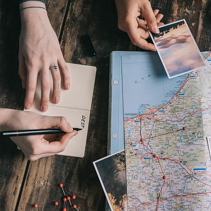 uxcell 800 Pcs Push Pins, Map Thumb Tacks 4mm Round Head Decorative Push Pins for Bulletin Board Home Office Travel Wall DIY Crafts Map Photo, Silver