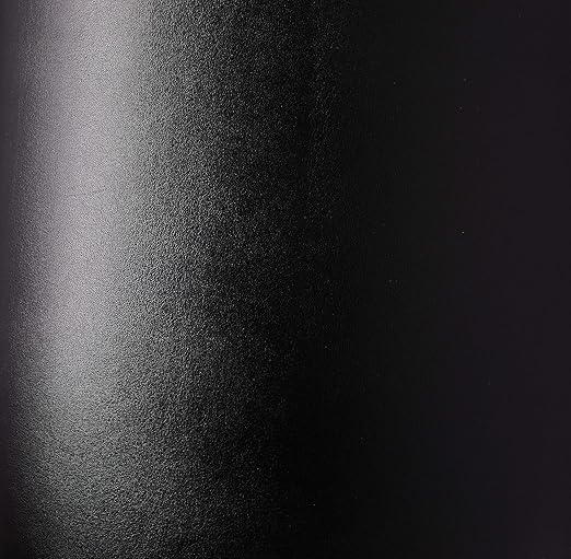 Kraftware Sophisticates Oval Wastebasket with Plastic Liner, Adding Classic Style to The Bathroom and All Other Rooms in The Home or Office, 13 Quart Capacity, Black with Gold Trim