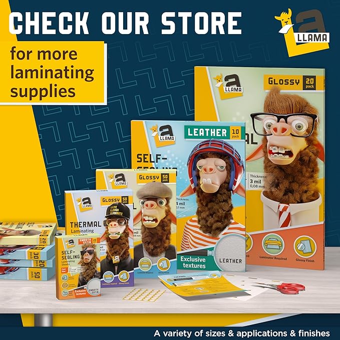 Self Adhesive Clear Laminating Roll 2 Pack 16" x 10' Each, Glossy Laminate Roll for Crafts, Clear Contact Paper Peel and Stick, Durable Laminating Film Roll 3 MIL