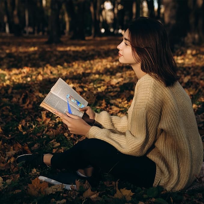 Metal Bookmark Japanese Waves Bookmarks for Women Men Book Lovers Book Mark Set of 2 with Tassel Reading Book Accessories Book Marks for Reading Women Men Book Lovers Gifts