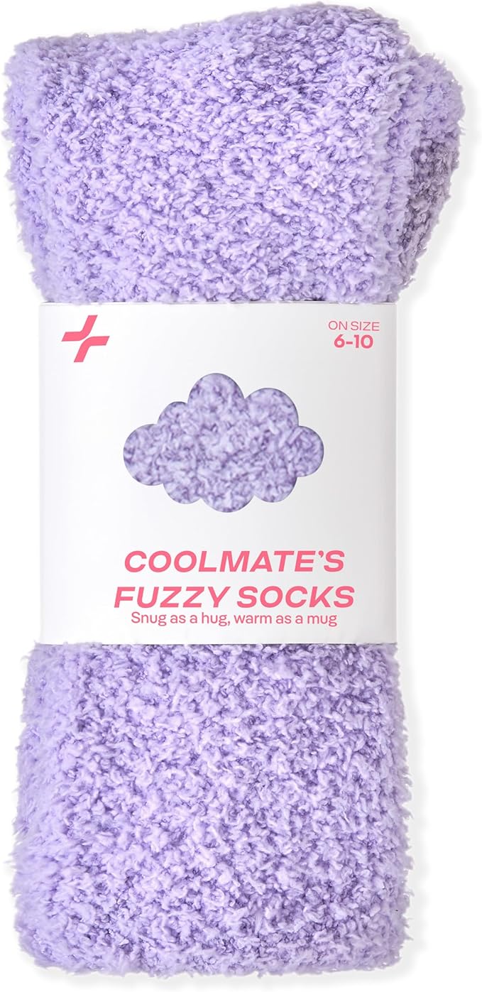 CoolMate GLOBAL Fuzzy Socks for Women Gift Box, Cozy, Soft, Comfy & Cloud-Like Socks, Plush, Durable for Spa, Home
