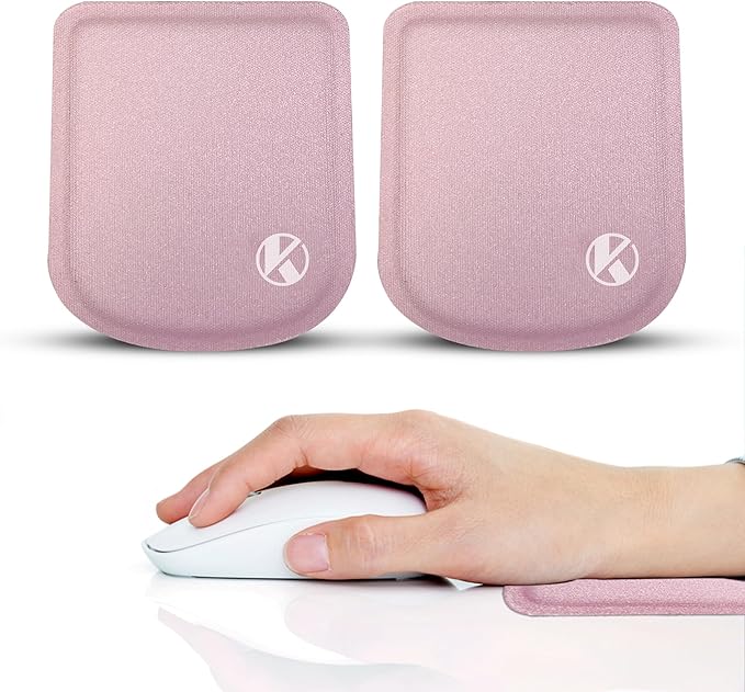 Ultra-Thin Laptop Wrist Rest Pads (Pastel Pink)