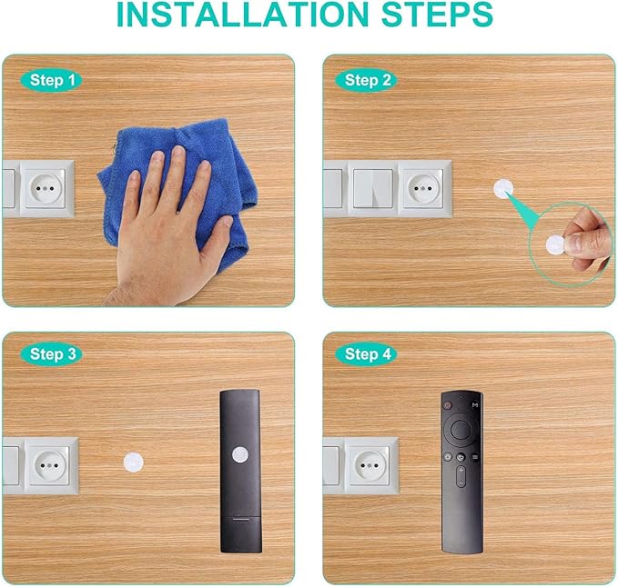 Self Adhesive Dots,1050pcs(525 Pairs) Strong Adhesive 0.39 inch Diameter Sticky Back Hook Nylon, Loop Dots with Waterproof Sticky Glue Tapes, Suitable for Classroom, Office, Home