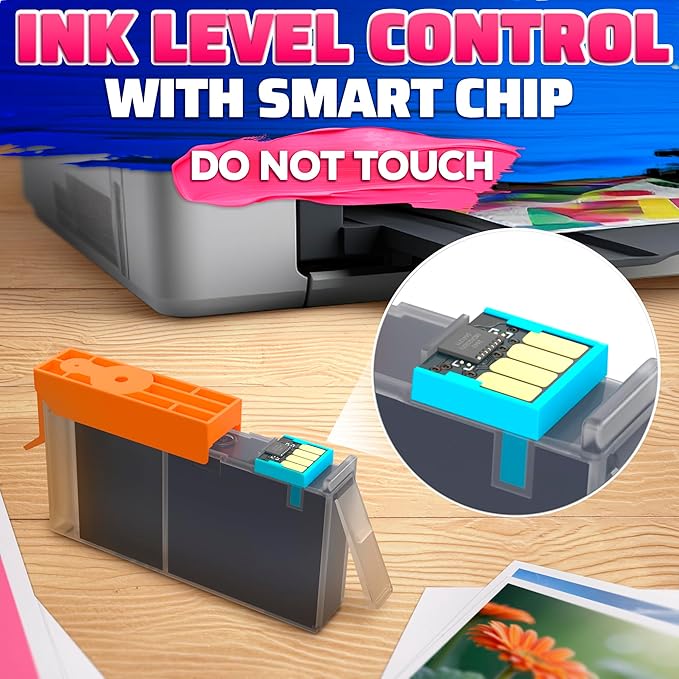 910XL Printer Ink Cartridges 4 Pcs – Includes 910XL Black & Color Ink – Compatible with HP 8020, 8025, 8028, 8030, 8035, 8010, 8015, 8018, 8022 – Quality Prints – Easy Installation