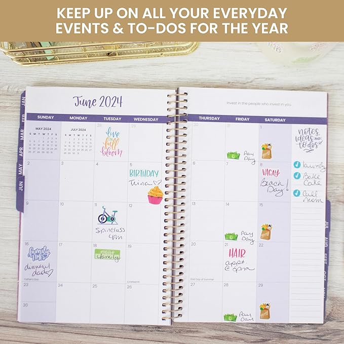 Bloom daily planners Newly Improved Classic Planner Sticker Sheets - Variety Sticker Pack for Decorating, Planning, Scrapbooking, etc. - 708 Stickers Per Pack!