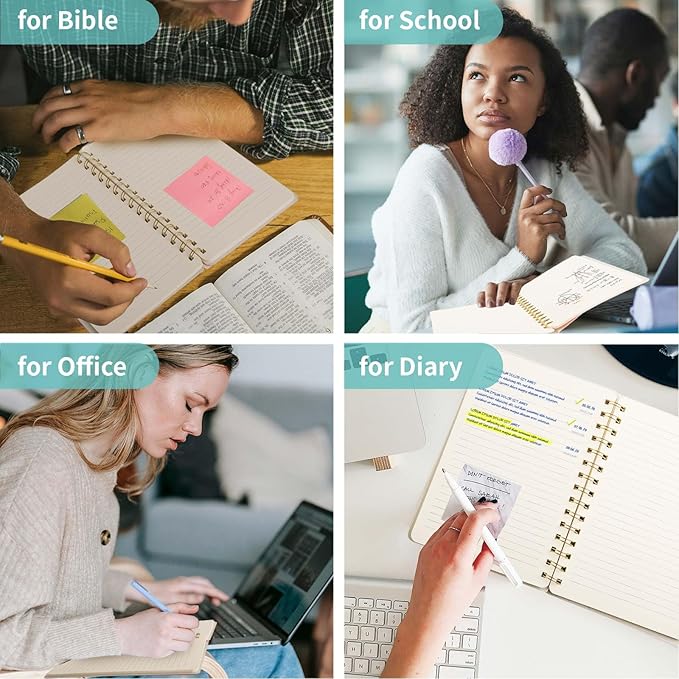 Lined Spiral Notebook College Ruled A5 Journal Book for Note Taking, 160 Pages Writing Journal for Office and Home School Supplies 5.75x8.125 inch - MintGreen