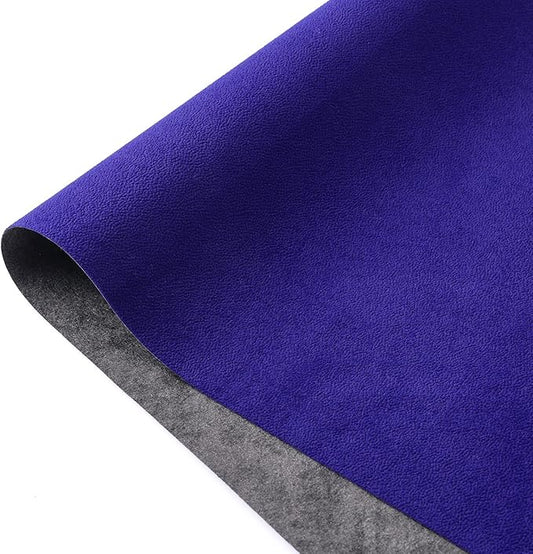 Self Adhesive Grain Velvet Flocking Self Adhesive Felt Fabric, Peel and Stick Velvet Wallpaper Soft Velvet Drawer Liner Velvet Lining for Jewelry Drawer Box Dresser Cabinets Shelve 14.1" x 117"