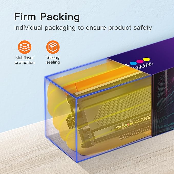 E-Z Ink TN920XL TN920 Toner Cartridge HL-L6210DW: Compatible for Brother TN-920XL TN-920 High Yield to Use with HL-L6210DW HL-L5210DW HL-L6210DWT HL-L5210DN HL-L5210DWT Printer (4 Black, with Chip)