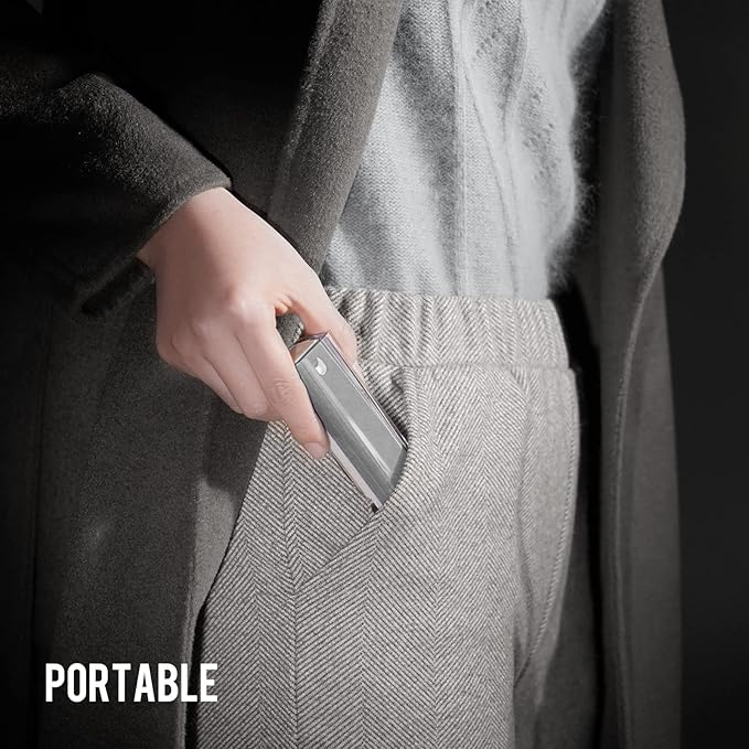 CLICK CLEAN Screen Cleaner, Fingerprint Proof Screen Cleaner Spray, All-in-One Cleaner with Microfiber, Shell and Phone Stand for All Phones, Laptop and Tablet Screens (Grey)